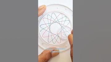 Learn Design with Spirograph Easily Part 2 #art #drawing #artanddesign #mandalaart #diy #satisfying
