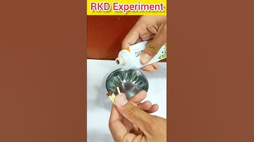 Simple science experiment video | Toothpaste experiment | #shorts #short #ytshorts