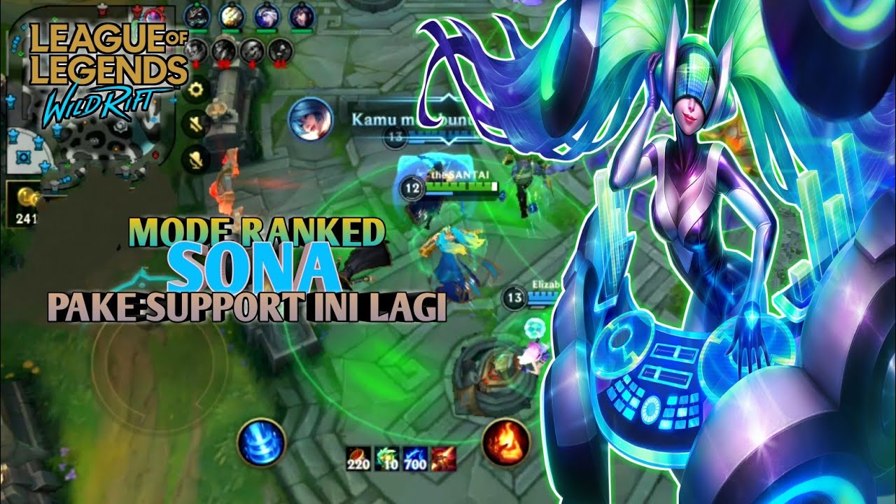 MODE RANKED: AKHIRNYA PAKE SUPPORT INI LAGI - League of Legends: Wild ...