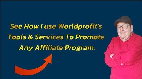 See How I use Worldprofit Services To Promote Any Affiliate Program