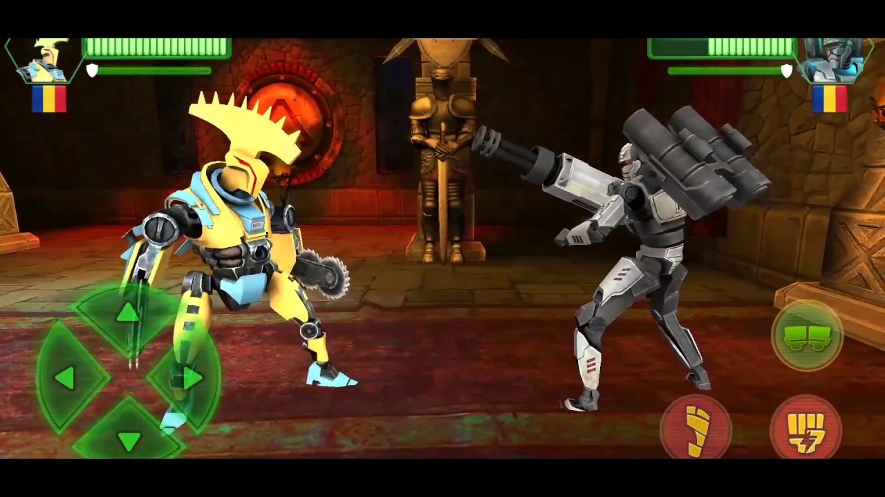 Clash of Robots is a pretty terrible mobile-port fighting game