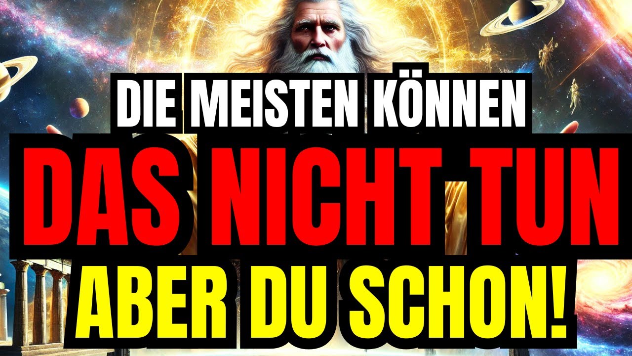 Auserwählter, Gott weiß, dass du dies erst sehen wirst, wenn die richtige Zeit gekommen ist!