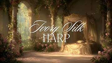 Ivory Silk Reverie | Soft Divine Feminine Harp Music for Inner Peace