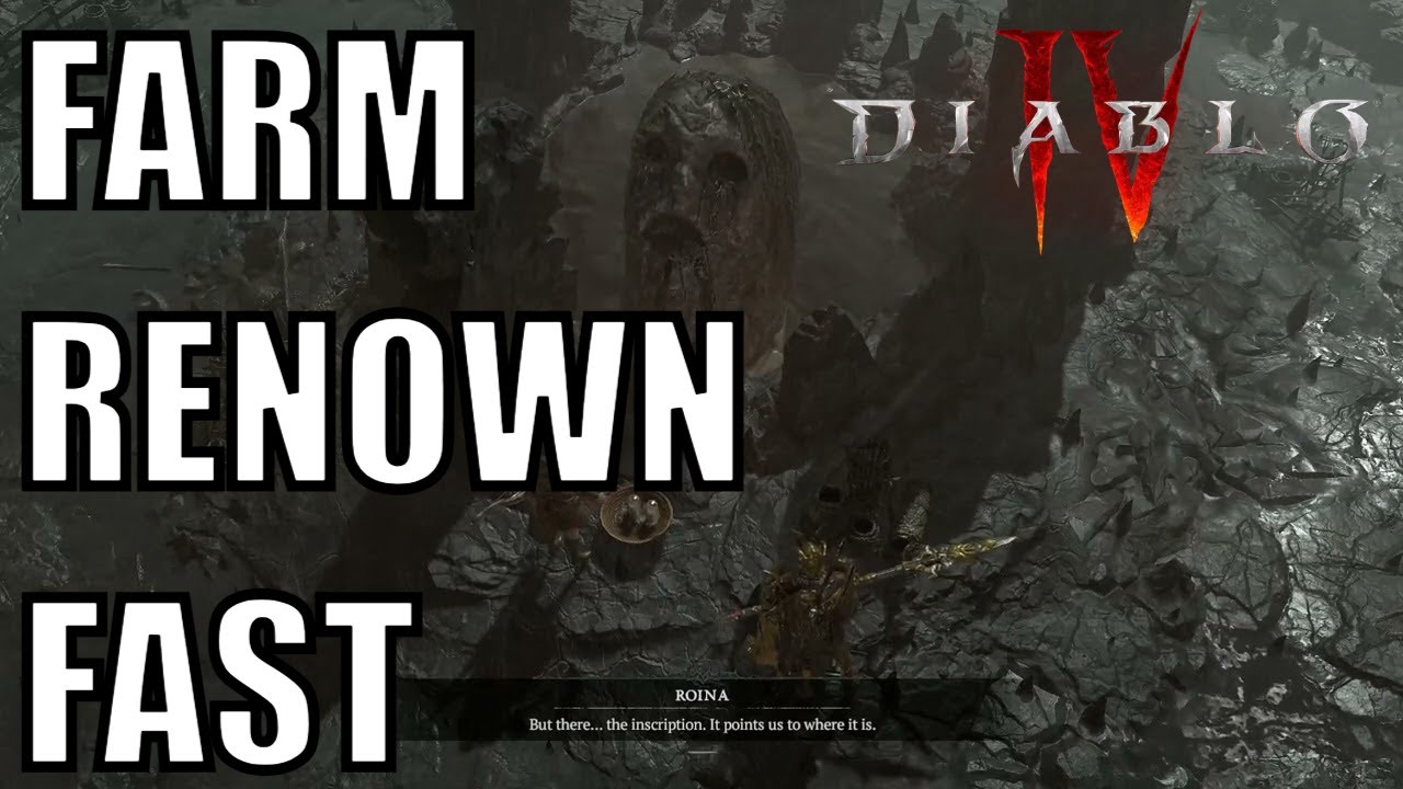 Diablo 4: How To Farm Renown and Get Paragon Points Fast - YouTube