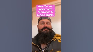 “Maroon” by Taylor Swift? Nah..not my cup of..wait. #taylorswift #midnights #maroon #taytay #swiftie