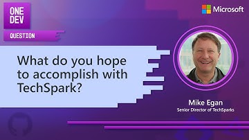 What do you hope to accomplish with TechSpark?