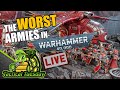 🔴Which factions are underperforming in 40k right now (and why?) | TacticalTuesday Warhammer 40k Show