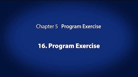 5. Program Exercise　－　Program Exercise〈Your First PLC (17/19)〉