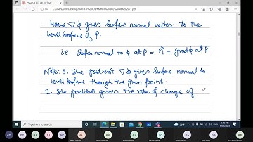 Vector Calculus | Engineering math II | Bachelor in engineering  |  lecture--4
