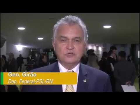 EXTRA: DEPUTADO GENERAL GIRÃO (PSL) DESAUTORIZA QUALQUER APOIAMENTO OU ALIANÇA PARTIDÁRIA NO RN!