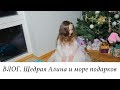 ВЛОГ. МОРЕ ПОДАРКОВ-ЩЕДРАЯ АЛИНА. ПРОВОДИЛИ БАБУШКУ. СНЕГОВИК.