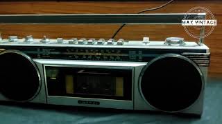 sanyo vintage stereo boombox@maxvintage about in hindi (sold out) screenshot 5