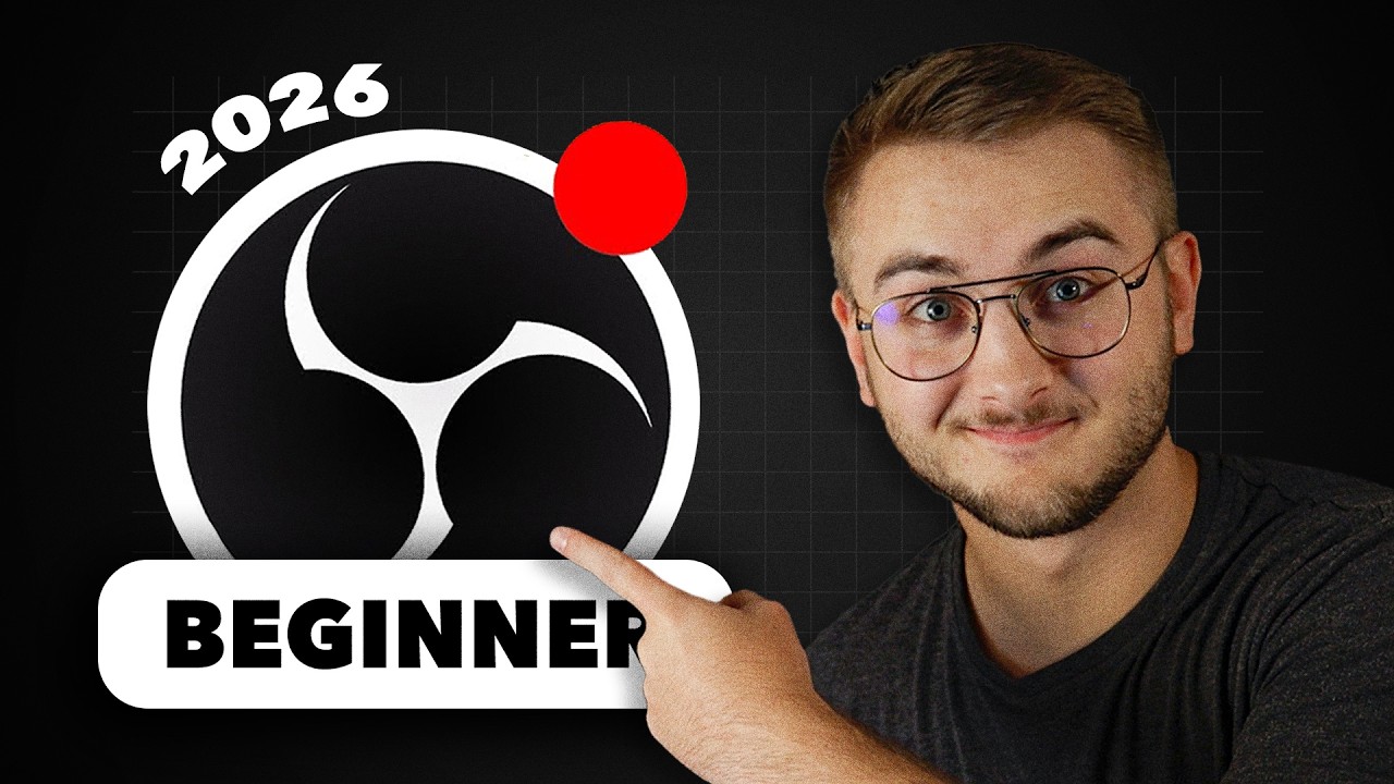 How to Use OBS Studio Like a Pro (2026) – Full Beginner Walkthrough Fast!