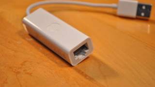 champignon Stolpe Forgænger Apple USB Ethernet Adapter: Unboxing and Demo - YouTube