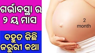 2 month pregnancy or 8 weeks pregnant symptoms and baby growth|ଗର୍ଭାବସ୍ଥା ର ୨ୟ ମାସ |sonam odia tips