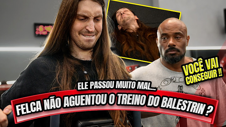 FELCA PASSOU MUITO MAL E NÃO AGUENTOU O TREINO DO BALESTRIN !