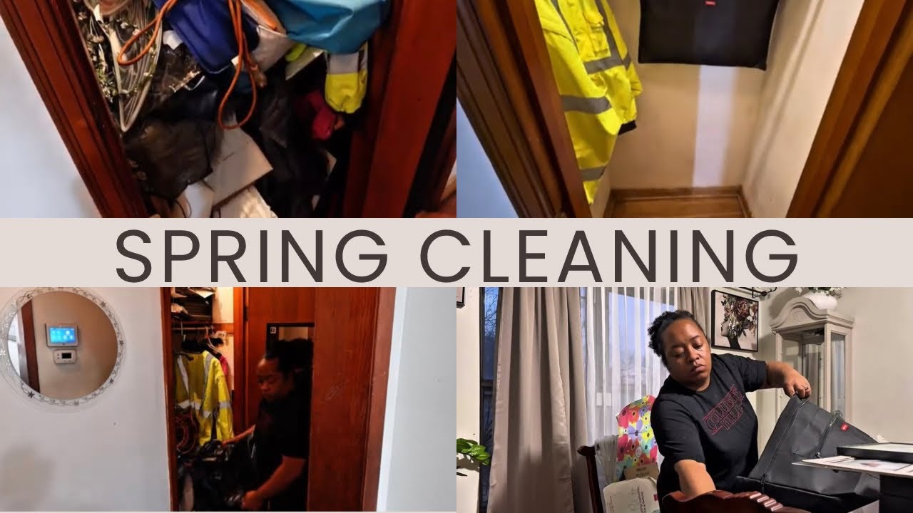 I got rid of so much stuff | massive closet declutter | Spring cleaning ...