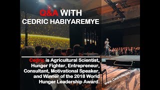 21 Questions with Dr. Cedric Habiyaremye
