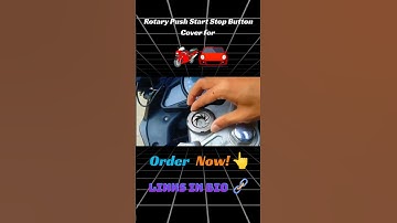 Rotary Push Start Stop Button Cover #bestudeals999