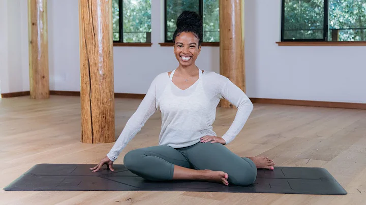 4-Minute Gentle Yoga Practice to Release Stuck Ene...