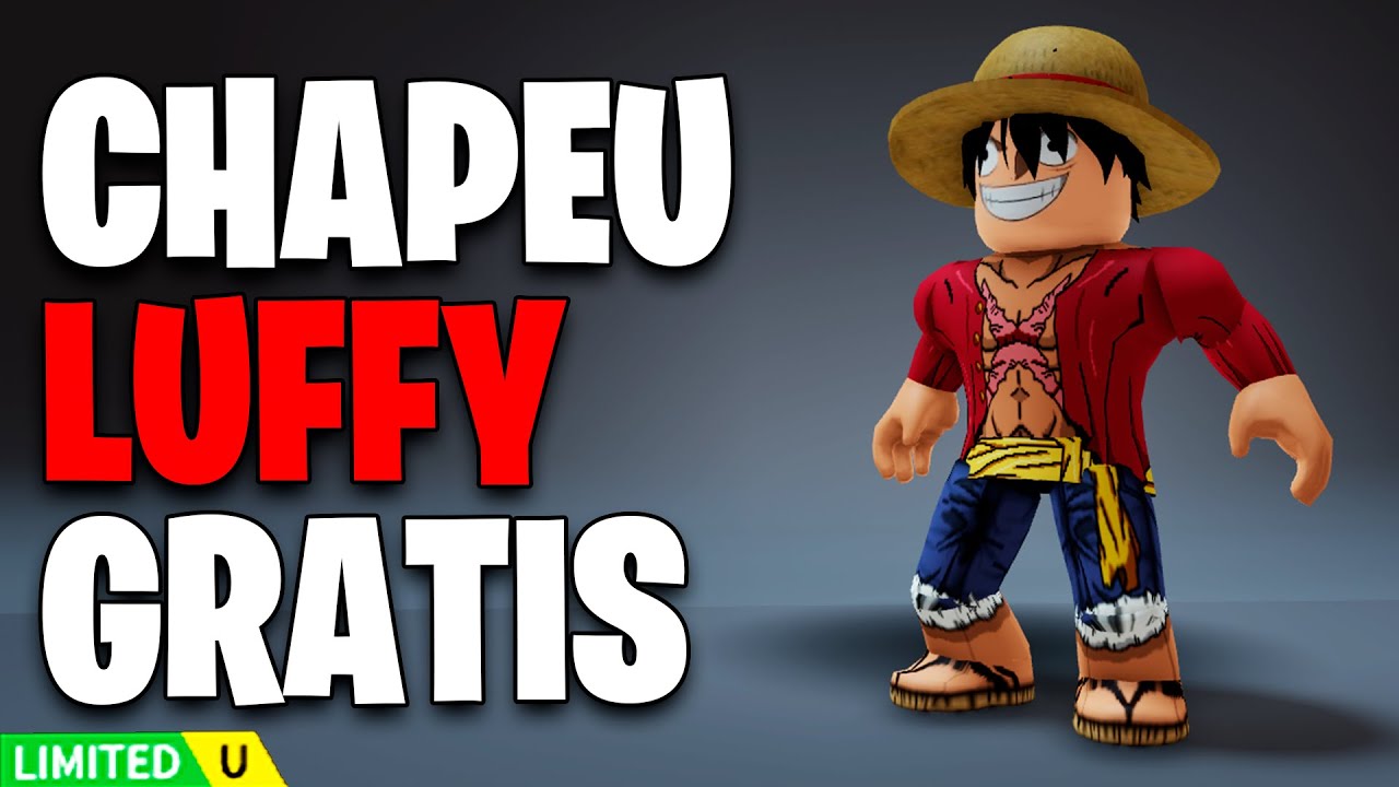 SKIN DO LUFFY DE GRAÇA NO ROBLOX - ROBLOX ITENS GRATIS 