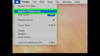 Finding your internal ip (os x 10.4) click on the apple icon
upper-left corner of screen. scroll down and select system
preferences. network...