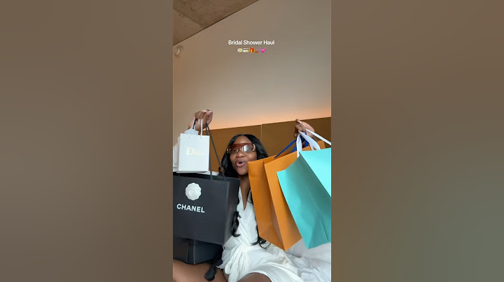 My people SHOWERED me for my bridal shower! Haul timeeee #luxuryhaul #bridalshower #unboxing