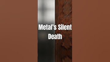 The Silent Metal Killer #Rust #MetalCorrosion#ScienceFacts #ChemistryShorts#DidYouKnow #ytshorts