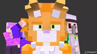 Prisma 3d Minecraft animation test