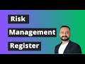 Risk management register