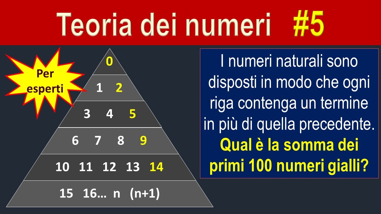 Teoria dei numeri - Problema 5