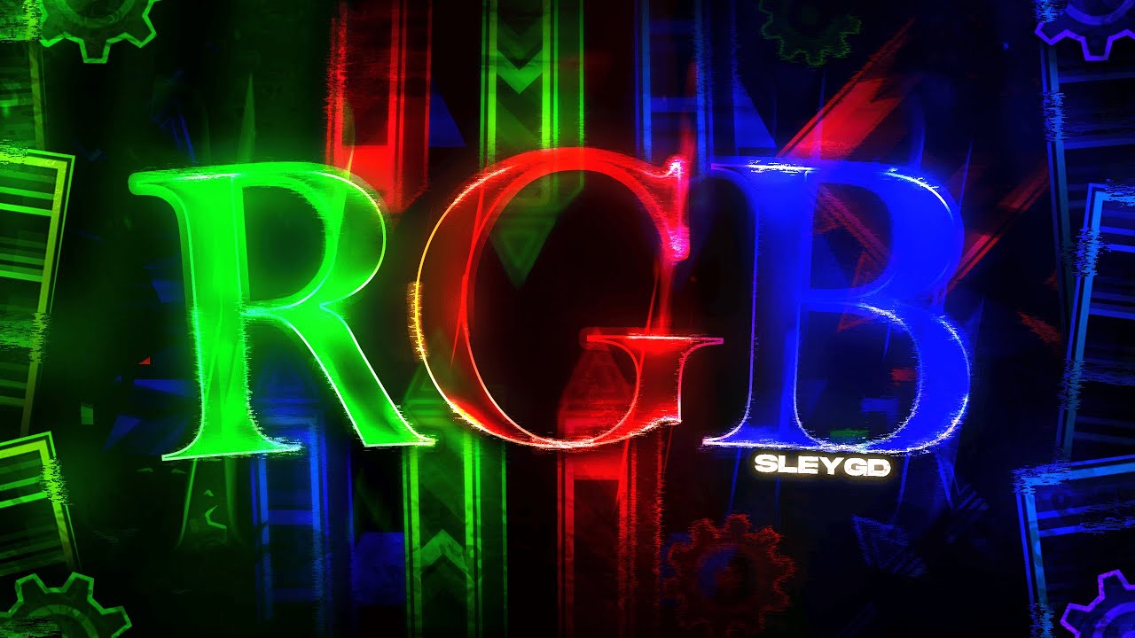 RGB 100% [Extreme Demon] by SleyGD | Geometry Dash - YouTube