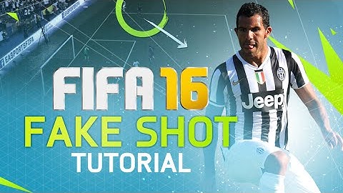 FIFA 16 ADVANCED FAKE SHOT TUTORIAL! BEST SKILL MOVES IN FUT 16! HOW TO IMPROVE FIRST TOUCH!