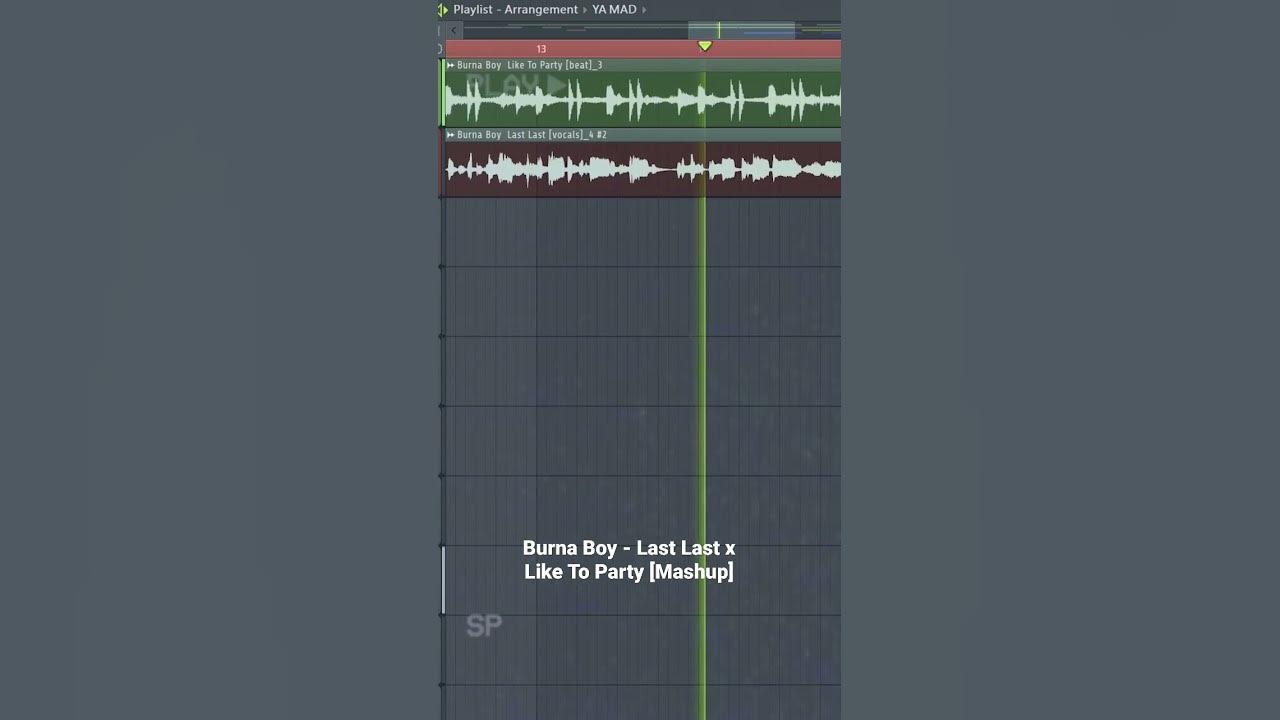 OG Burna boy fans should feel this one. Last Last x Like To Party [Mashup]