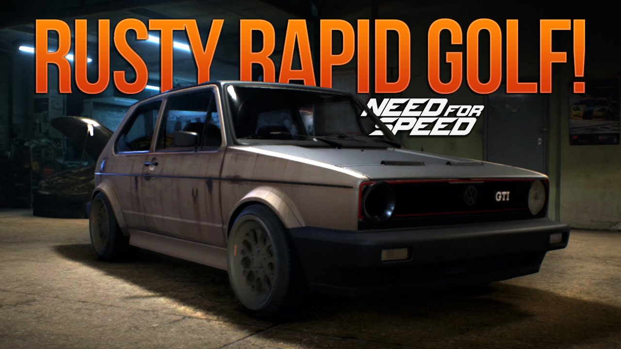 Need for Speed 2015 RUSTY RAPID Mk1 Golf GTI! (NFS Showcase) - YouTube