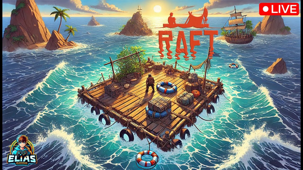 🔴Playing Raft | SURVIVAL AT SEA! - Raft Gameplay Live | [Tamil] | 🔴LIVE ...