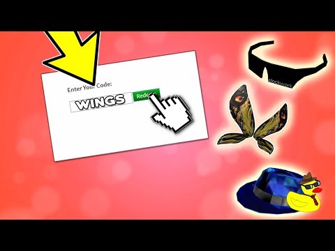 Roblox Promo Codes 2019 Mortha Wings New Code Youtube - free roblox hat codes 2018 dominus pink