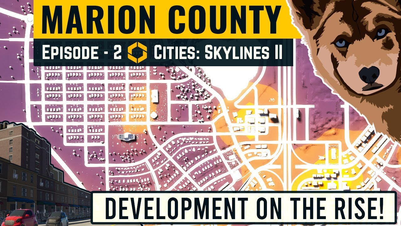 Zoning and Services Marion County Ep 2 (Cities Skylines II) YouTube