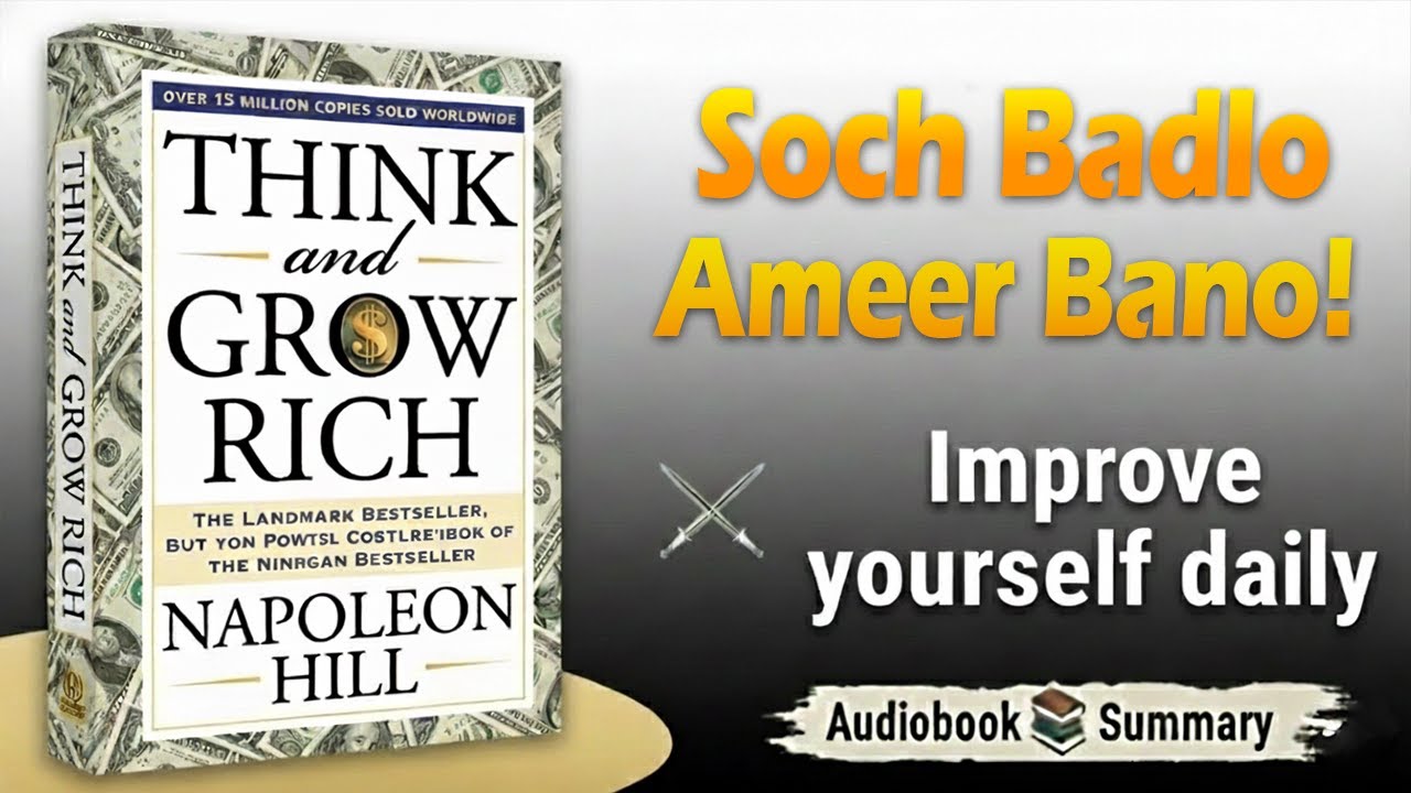 Ameer Banne Ka Formula | Think and Grow Rich Hindi Summary | Rich Mindset Secrets