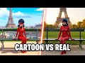 MIRACULOUS LADYBUG REAL LIFE Ladybug Vs Cat Noir In Paris
