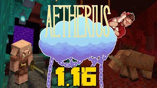 Aetherius #1: Nether Update First Timers! (1.16 Hardcore Minecraft RP SMP)