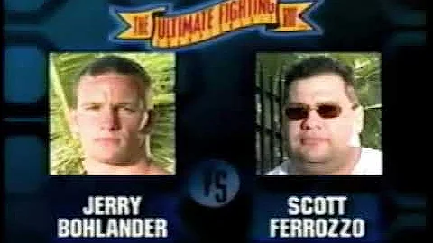 Jerry Bohlander vs Scott Ferrozzo