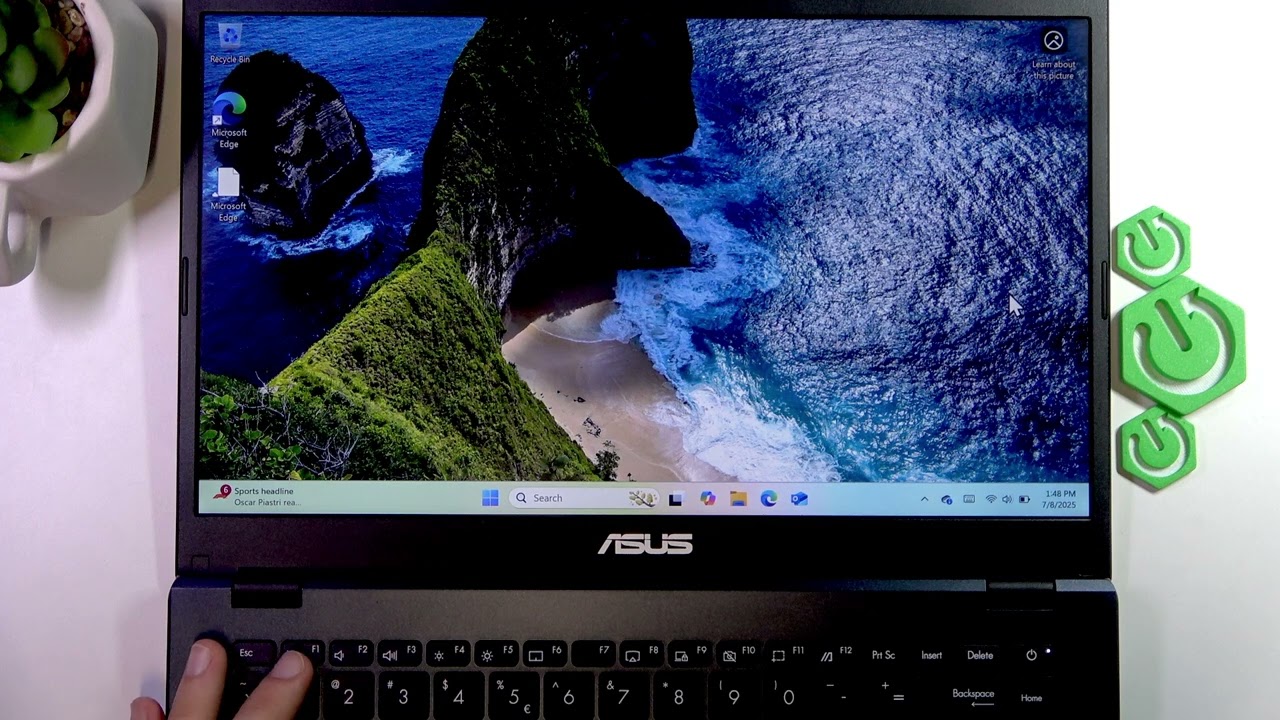 ASUS VivoBook Go – How to Get Cursor Back on Screen