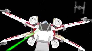 LEGO X-Wing vs Tie Fighter Test