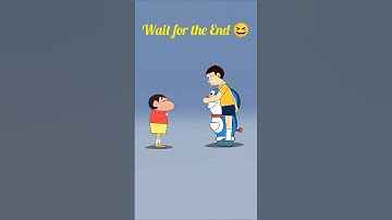 Shinchan vs Nobita & Doraemon 😂 Who Wins Rock Paper Scissors? | Wait for it! ✋🪨📜✂️ #shorts #shinchan