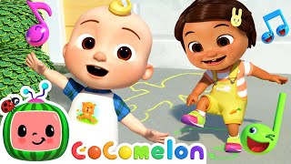 How FAST can you do the Head Shoulders Knees and Toes Dance? | Cocomelon Nursery Rhymes \& Kids Songs