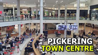 [4K] 🇨🇦 Pickering Town Centre Shopping Mall Walking Tour | Toronto Ontario Canada