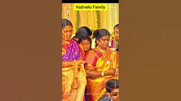 Actor Vadivelu unseen family photo #shorts #vadivelu #vadivelufamily #whatsappstatus #vadivelucomedy