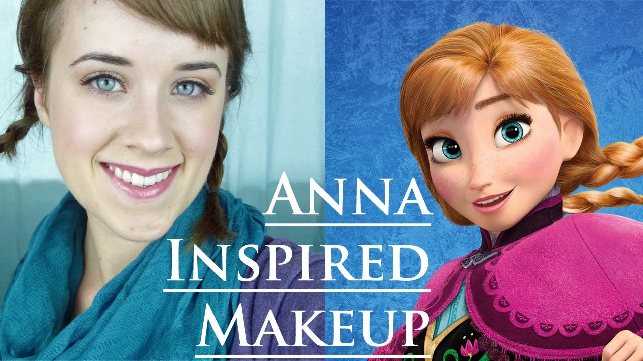 Princess Anna from Frozen - Inspired Makeup - by Bethany 