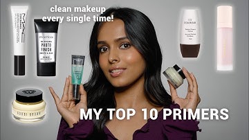 MY TOP 10 PRIMERS - Smashbox, e.l.f., M.A.C, Bobbi Brown